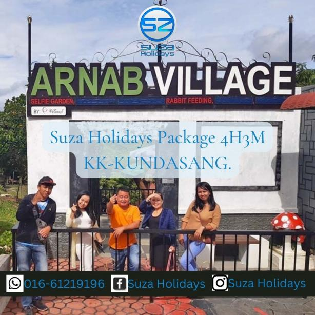 arnab village itinerary 4h3m kundasang