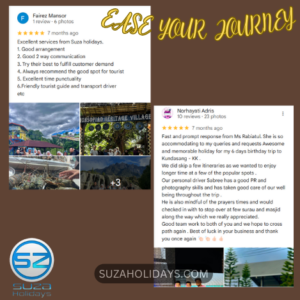 Review customer Suza Holidays